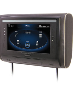 Power Acoustik PHD-101 Universal Headrest Monitor Mount DVD Player w/ 10.3″ LCD & Android PhoneLink