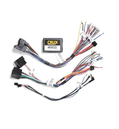Crux SWRBM-57K  RADIO REPLACEMENT W/ SWC RETENTION FOR BMW VEHICLES W/ I-BUS & K-LINE BUS