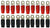 MR DJ 1/0 Gauge Ring Terminal 20 Pack 1/0 AWG Wire Crimp Cable- Red/Black 5/16