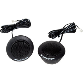 2 Pairs Rockford Fosgate PRIME R1T-S 160W Peak (80W RMS) 1" Mylar Balanced Dome Car Tweeters