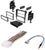 Compatible Fit  2007-2011 Nissan Altima Single/Double Din Dash Kit Install Wire harness antenna