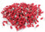 MR DJ DSR8-500 500PCS 18-22AWG #8 Red Insulated Fork Spade Wire Connector Electrical Crimp Terminal