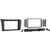 2004-2008 Mazda 3 2 DIN Car Radio Stereo Radio Installation Dash Kit