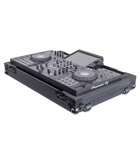 Headliner HL10019, Low Profile Flight Case with Wheels for Pioneer DJ XDJ-RX3 - Pitch Black