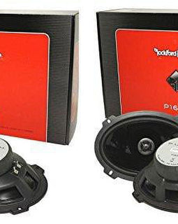(4) Rockford Fosgate P1692 6x9" Punch Series 480 Watt 2-Way Car Audio Speakers
