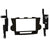 Metra 108-TO3BR Pioneer 8-inch Radio Installation Kits - Compatible Fits for Toyota Highlander 2008-2012 (w/o NAV)