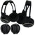 Absolute AWH22 Infrared Wireless Stereo Dual Headphone with IR Wireless Transmitter
