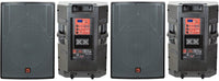 2 MR DJ 2-Way 18" 5500W PRO PA/DJ Bass Reflex Bluetooth Active Amplified Speaker