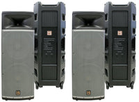 2 MR DJ PRO215S PA DJ Passive PRO PA DJ Dual 15" 3-Way Full-Range PA Multipurpose Live Sound Passive DJ Loudspeaker