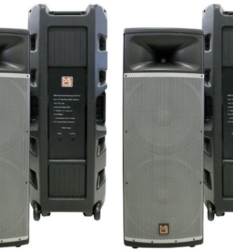 2 MR DJ PRO215S PA DJ Passive PRO PA DJ Dual 15