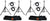 2 MR DJ SS750PKG Speaker Stand with Road Carrying Bag & 2 1/4" 25' Cable