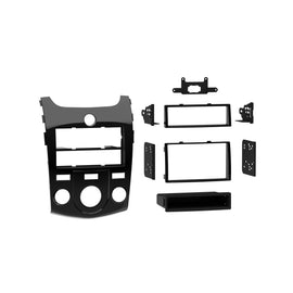 Metra 99-7338HG Single or Double-DIN Car Stereo Dash Kit - Compatible Fits for Kia Forte 2010-2013