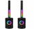 2 Pack MR DJ ELITE All-In-One 8" Portable Bluetooth Line Column Array Speaker