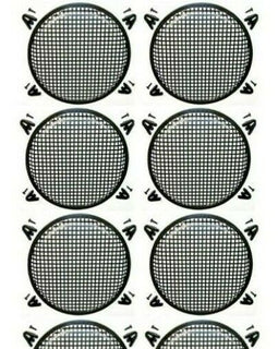 10 MK Audio MKGR12-10 12" Subwoofer Metal Mesh Cover Waffle Speaker Grill Protect Guard DJ