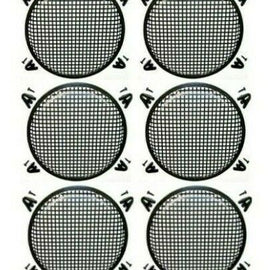 10 MK Audio MKGR12-10 12" Subwoofer Metal Mesh Cover Waffle Speaker Grill Protect Guard DJ