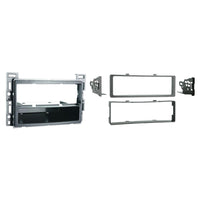 Metra 99-3302S Single-DIN Car Stereo Silver Dash Kit - Compatible Fits for GM 2005-2012
