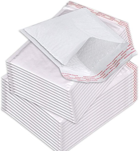 BMPaper #0 6x10 (Inner 6x9) Inches Poly Bubble Mailers Padded Envelopes Pack of 100