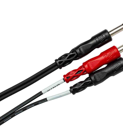 Hosa STP-201 Insert Cable 1/4 in TRS to Dual 1/4 in TS – 1 Meter