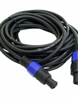 100 Foot Speakon to Speakon Pro PA/DJ Speaker Cable 2 Conductor