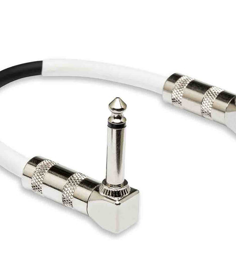 Hosa CPE-118, Right Angle to Right Angle Guitar Patch Cable - 18 Inch