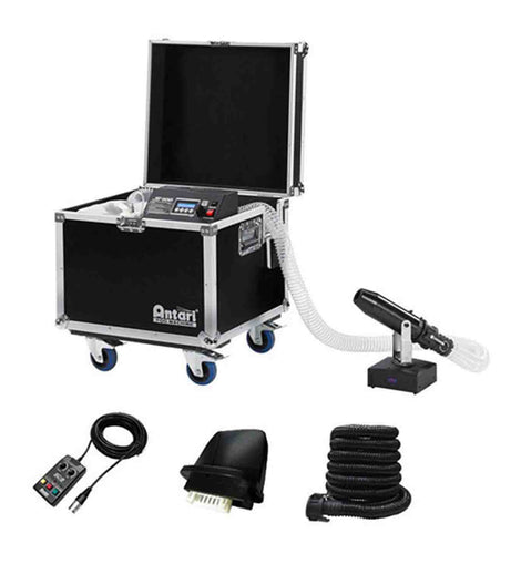 Antari S-500DXL Silent Snow Machine with DMX Receiver and XLR Road Case