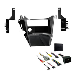 Metra 99-3307G DIN Installation Kit - Compatible Fits forChevy Equinox GMC Terrain 2010-2015 (with Monochrome Display