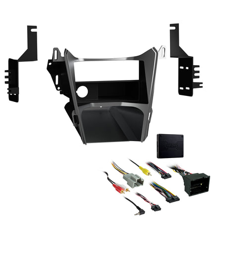 Metra 99-3307G DIN Installation Kit - Compatible Fits forChevy Equinox GMC Terrain 2010-2015 (with Monochrome Display