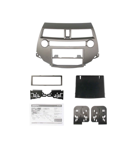 Metra 99-7874T Single/Double-DIN Car Stereo Taupe Dash Kit - Compatible Fits for Honda Accord 2008-2012 & Crosstour 2012-2015
