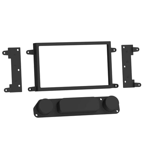 Metra 107-GM4B Double DIN Dash Kit - Compatible Fits for GM Trucks Chevy/GMC Silverado/Sierra 1500/2500/3500 2019-Up
