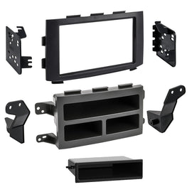 Metra 99-7819 Single or Double-DIN Car Stereo Dash Kit - Compatible Fits for Honda Pilot (with factory nav) 2006-2008