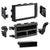 Metra 99-7819 Single or Double-DIN Car Stereo Dash Kit - Compatible Fits for Honda Pilot (with factory nav) 2006-2008