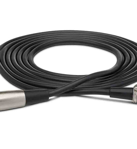 Hosa XRR-103, XLR3F to Right Angle XLR3M Balanced Interconnect Cable - 3 Feet