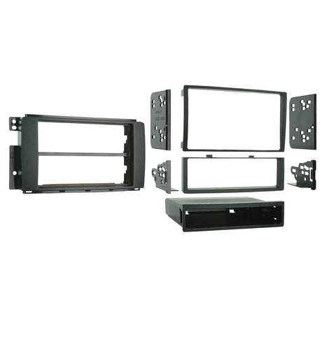 Metra 99-8715 Single/Double-DIN Car Stereo Dash Kit - Compatible Fits for Smart Fortwo 2008-2010