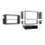 Metra 99-8715 Single/Double-DIN Car Stereo Dash Kit - Compatible Fits for Smart Fortwo 2008-2010