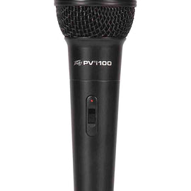 Peavey PVI 100 1/4, Dynamic Cardioid Microphone with 1/4-inch Cable