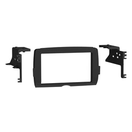 Metra 95-9701 Double DIN L-Shaped Stereo Dash Kit - Compatible Fits for Harley-Davidson 2014-Up