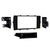 Metra 99-8239B Single-DIN Car Stereo Dash Kit Compatible Fits Toyota Prius C 2012-2014