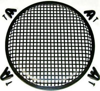 10" UNIVERSAL SPEAKER SUBWOOFER GRILL MESH COVER W/ CLIPS SCREWS GUARD