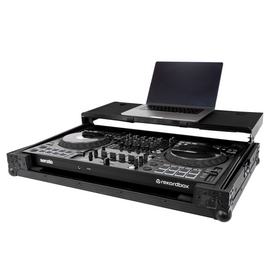 Headliner Pitch Black Flight Case For DDJ-FLX10 W/ Laptop Platform