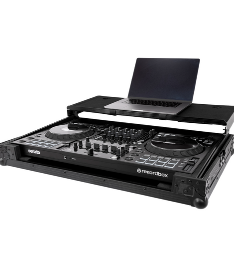 Headliner Pitch Black Flight Case For DDJ-FLX10 W/ Laptop Platform