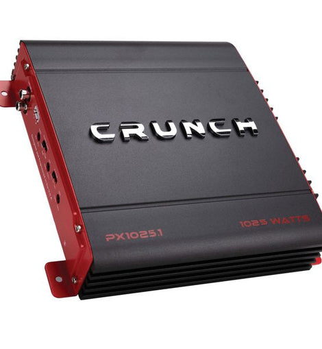 Crunch Ground Pounder PX-1025.1Power X Series 1,000-Watt-Max Monoblock Class AB Amp with Wired Bass Remote