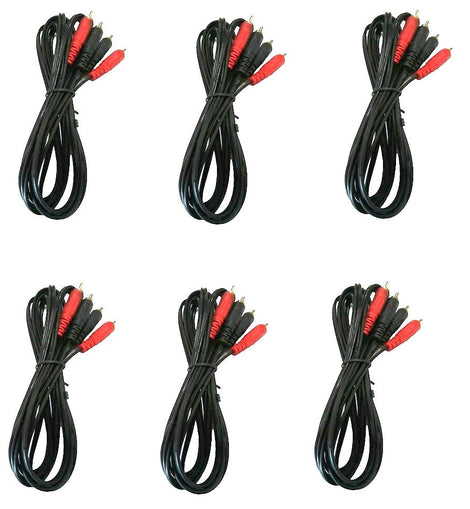 10 Absolute 12' RCA Interconnect Cable Wire Marine Car Amplifier Stereo Home Audio