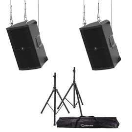 Mackie Thump 12" PA Speaker DJ Package with Stands and Bag