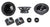 Diamond Audio H600A HEX Series 6.75” 2-Way Component Set w/Aluminum Dome Tweeter