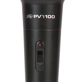 Peavey PV®i 100 Microphone - XLR w/ clam shell Dynamic Cardioid Microphone with XLR Cable