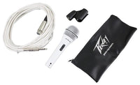 Peavey PV®i 2W Microphone – 1/4” cable White Cardioid Unidirectional Dynamic Vocal Microphone