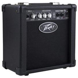 Peavey MAX126 10-Watt Bass Amp Combo 6.5" + Instrument Cable + Phone Holder