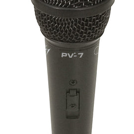 Peavey PV® 7 Microphone w/ XLR CBL XLR to XLR Mic Cable