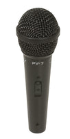 Peavey PV® 7 Microphone w/ 1/4 CBL Microphone with 1/4" to XLR Cable