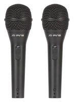 Peavey PV®i 2 (2 Pack) Dynamic Vocal Microphone - Black